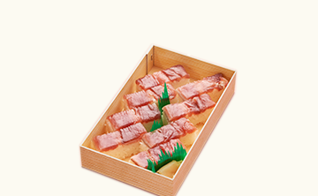 かつおの押し寿司 期間限定! 3月中旬〜6月下旬