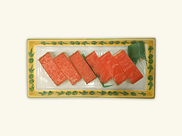 紅鮭の押し寿司
