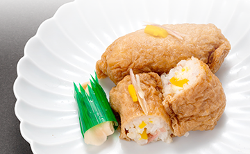 季節の志乃多（茗荷と沢庵）